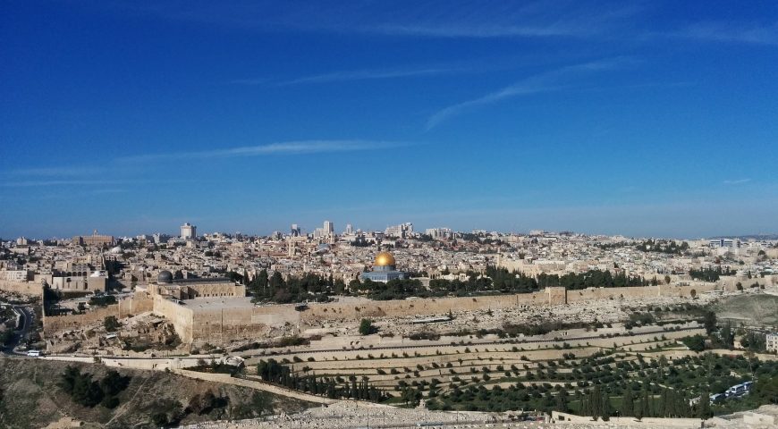 israel revealed mount of olives